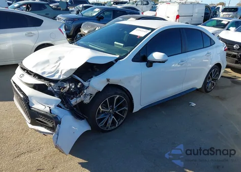 2021 Toyota Corolla Se z USA, uszkodzony, nr VIN 5YFS4MCEXMP068944